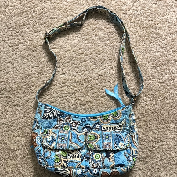 Vera Bradley Blue Patterned Women's Bag - Picture 1 of 3